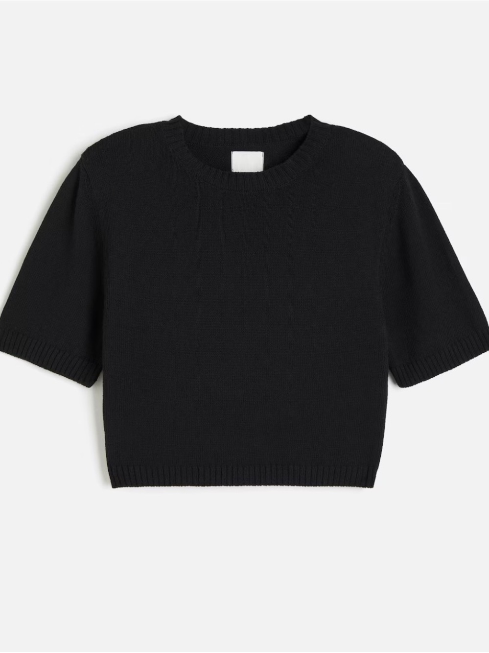 NWOT Short-Sleeve Knit Sweater